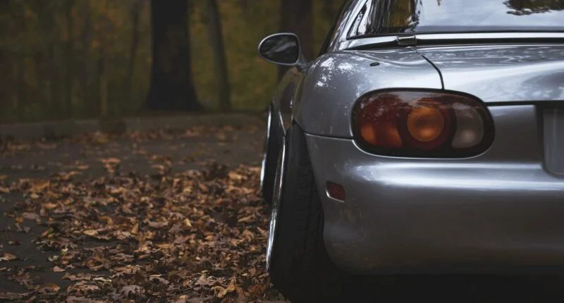 Mazda Miata Lowered on Coilovers