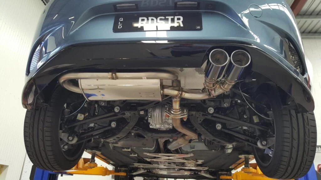 HKS Legamax Exhaust on a ND Mazda MX-5