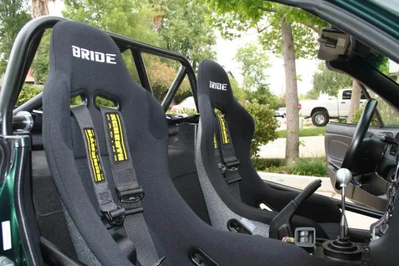 Bride Zeta Race Seat in a Miata