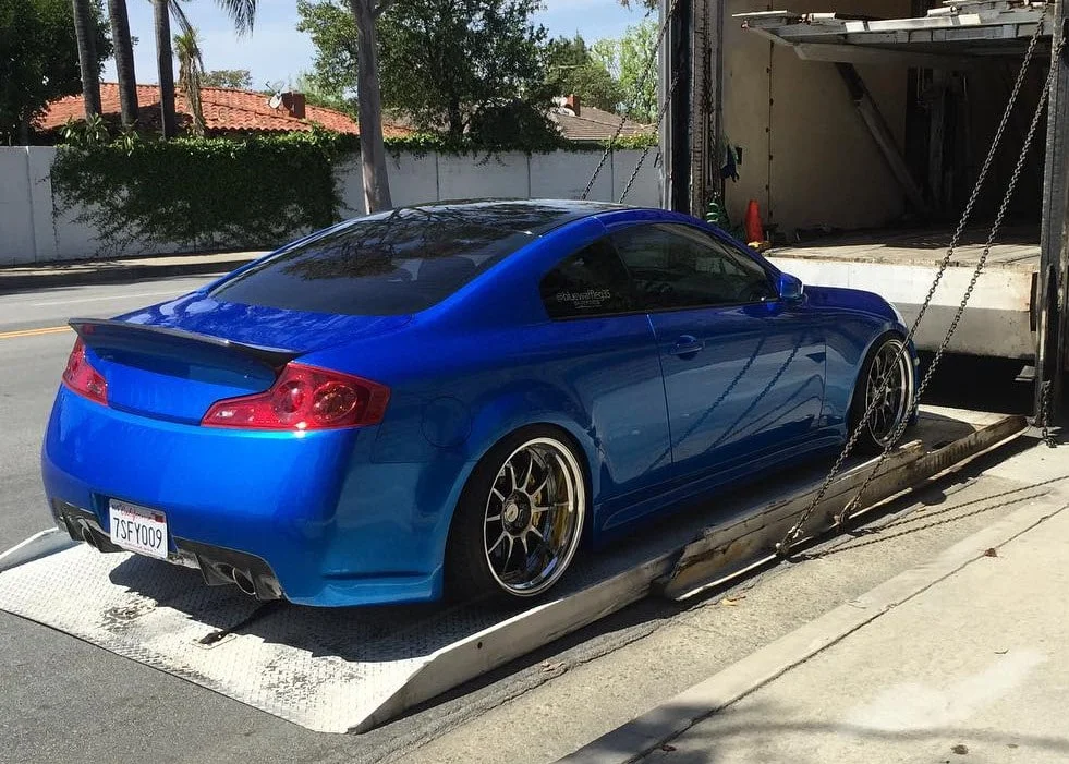Modified Infiniti G35 on SSR Professor SP3 Wheels