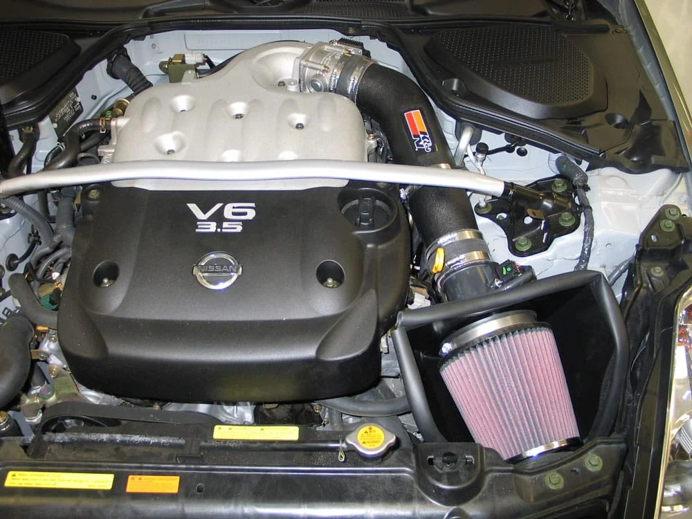 K&N 57-6013 FIPK installed on Nissan 350z