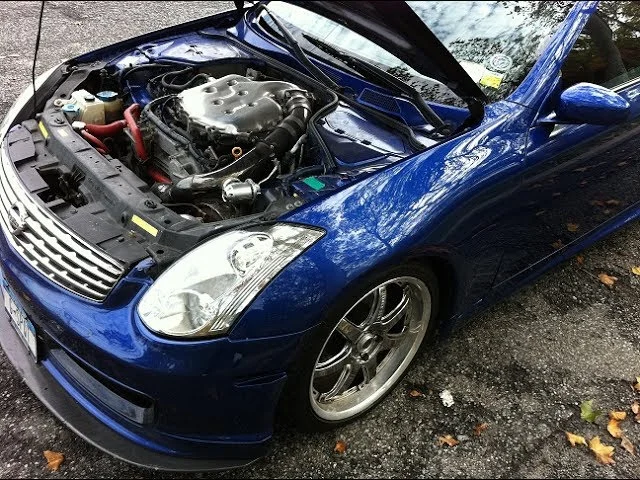 Modded G35 with Turbo Installed