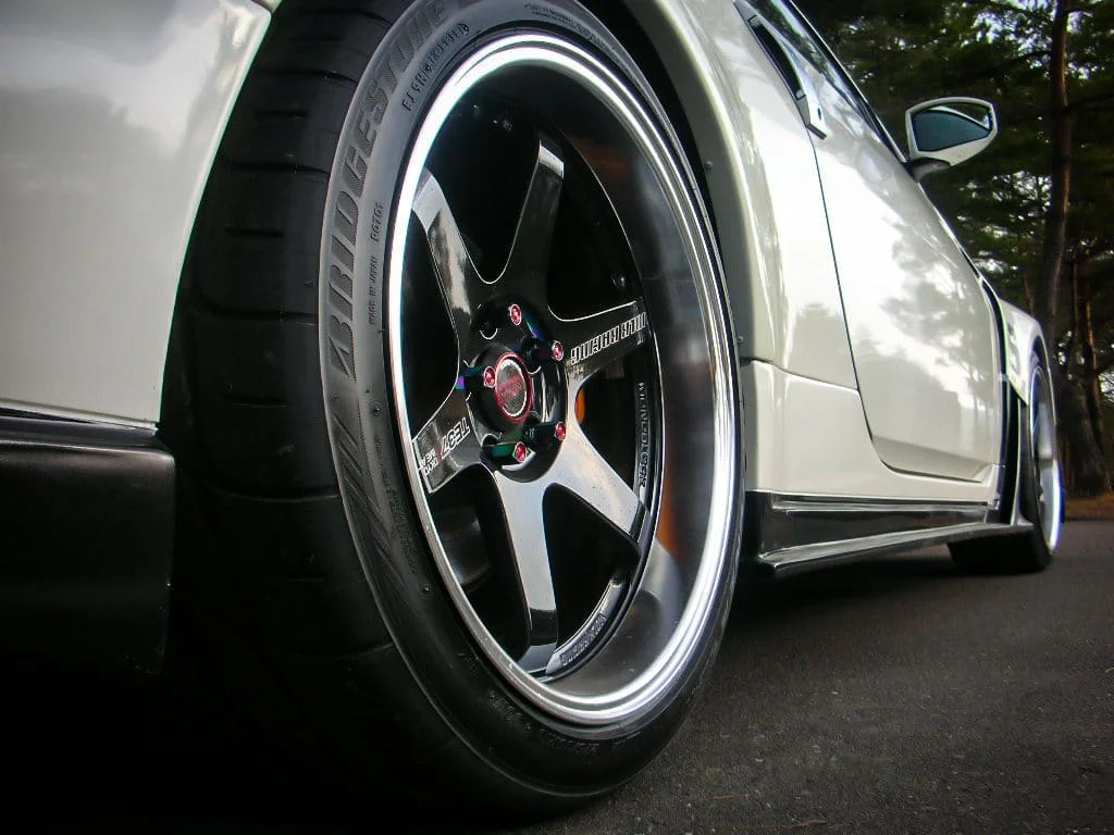 Nissan Fairlady Z (Z33) with RAYS TE37 Tokyo Time Attack (TTA) Wheels