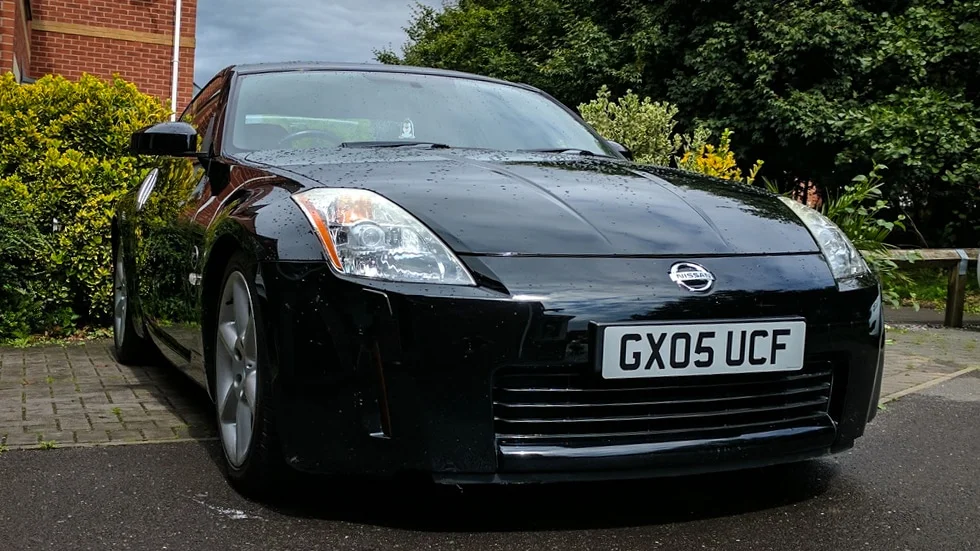 Nissan 350z before wheel spacers
