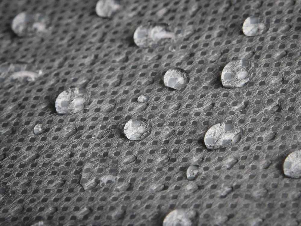 Water-resistant car cover fabric