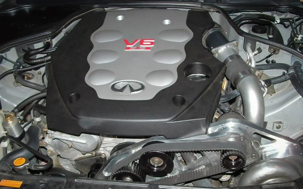 ATI Procharger installed on Infiniti G35