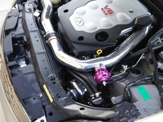 Infiniti G35 single turbo install