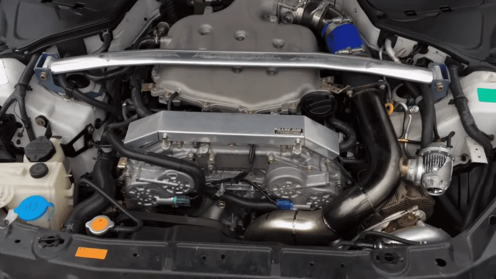 Infiniti G35 with turbo kit installed