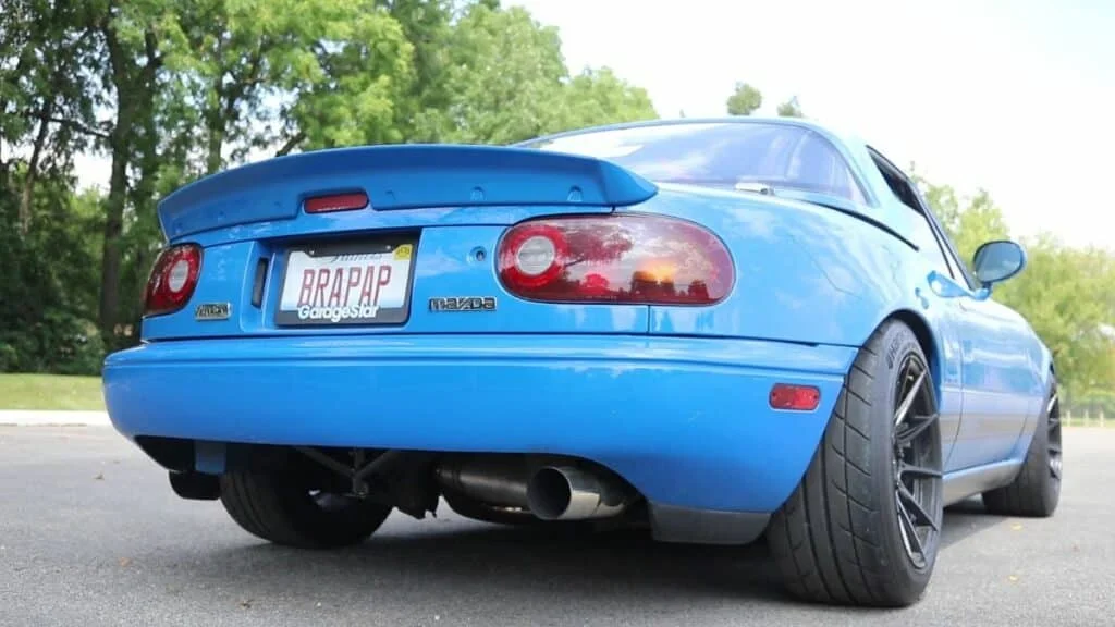 Street Faction rear Miata bash bar