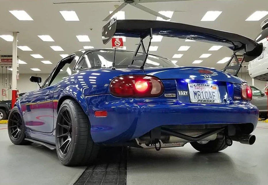 Zerek Fabrication NB Miata rear bash bar