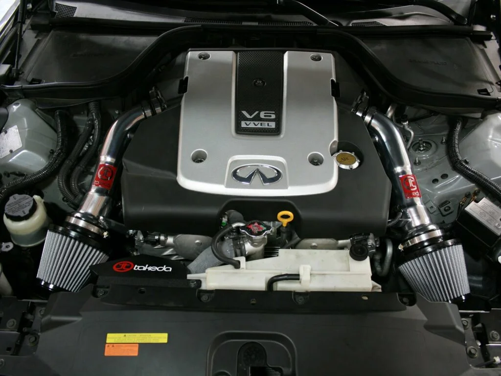aFe's Takeda dual G37 intake