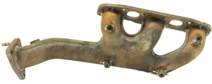 The OEM VQ35DE exhaust manifold