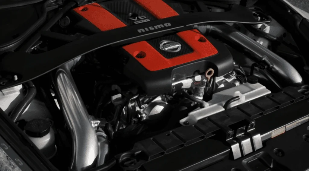 AAM Competition's Nissan 370z twin turbo kit installed