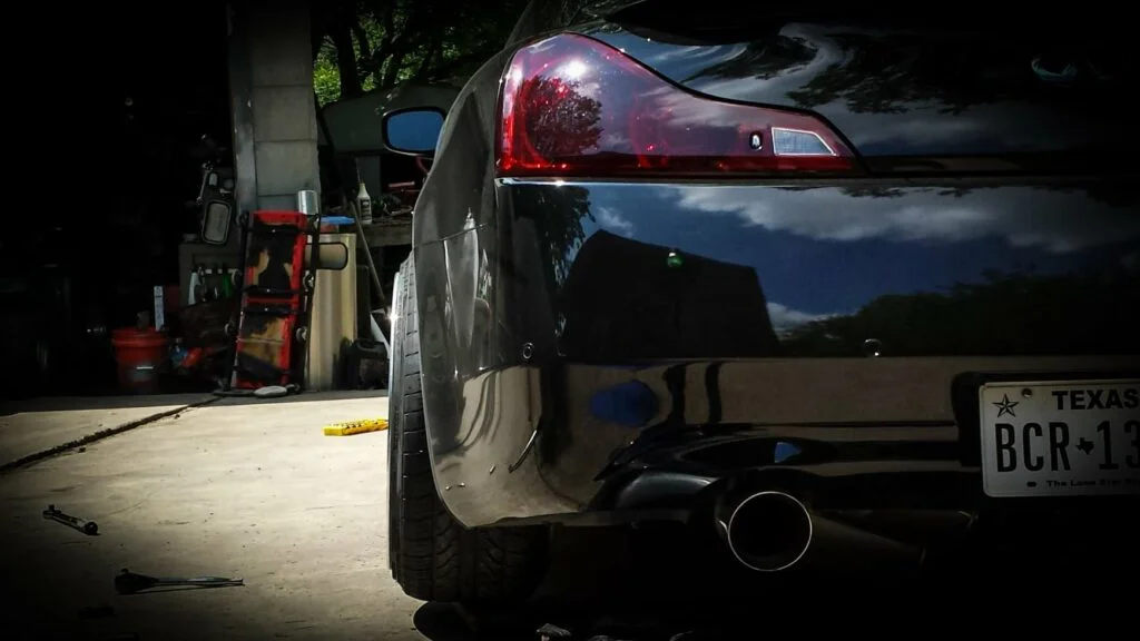 Installing an Infiniti G37 camber kit