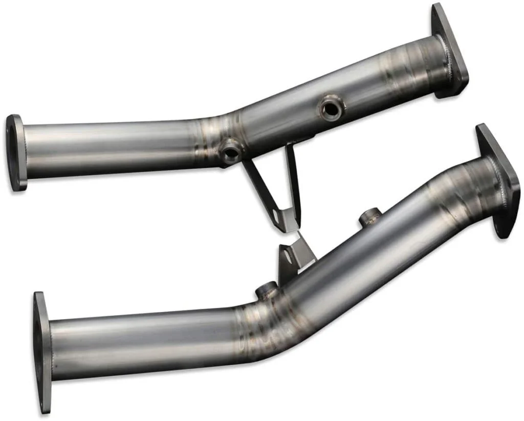 Tomei Expreme Ti Nissan 370z test pipes