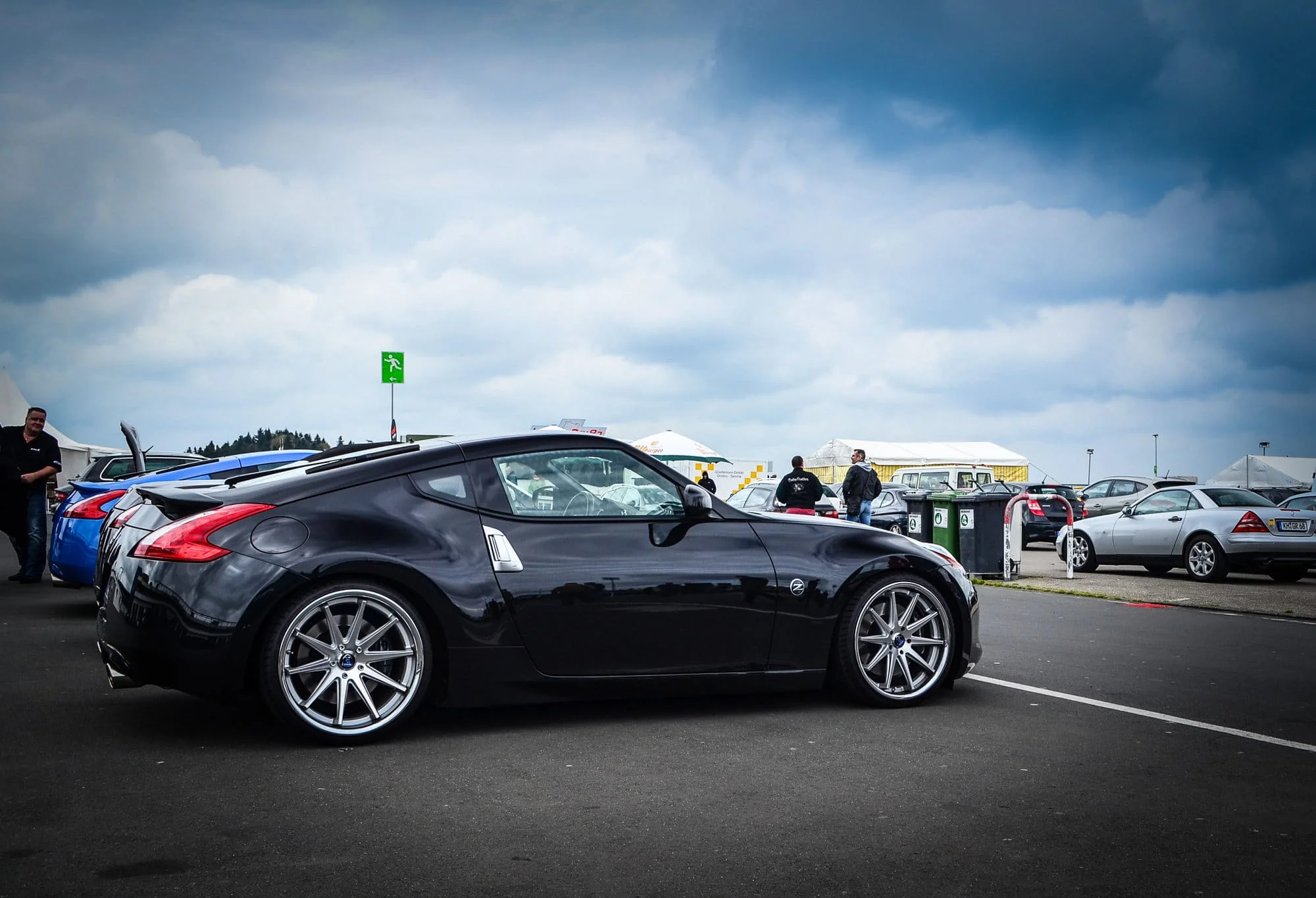 Nissan 370Z with aftermarket coilovers