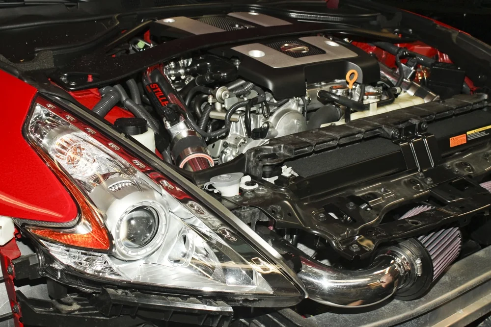 Stillen Gen 3 intake on a Nissan 370z