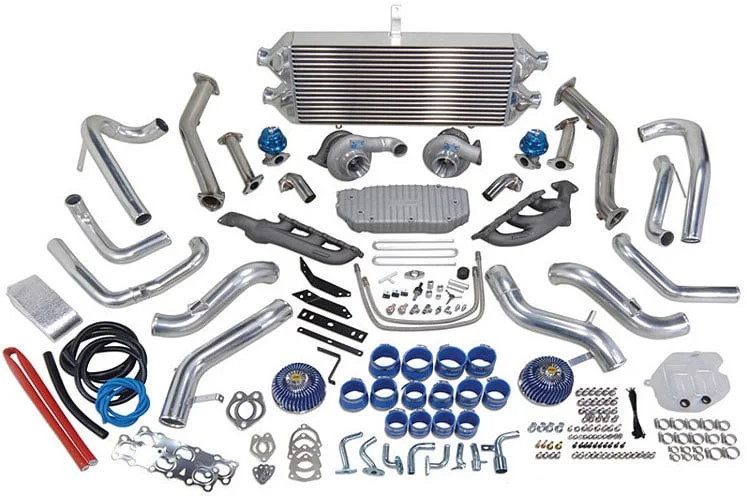 Greddy's Nissan 350z twin turbo kit