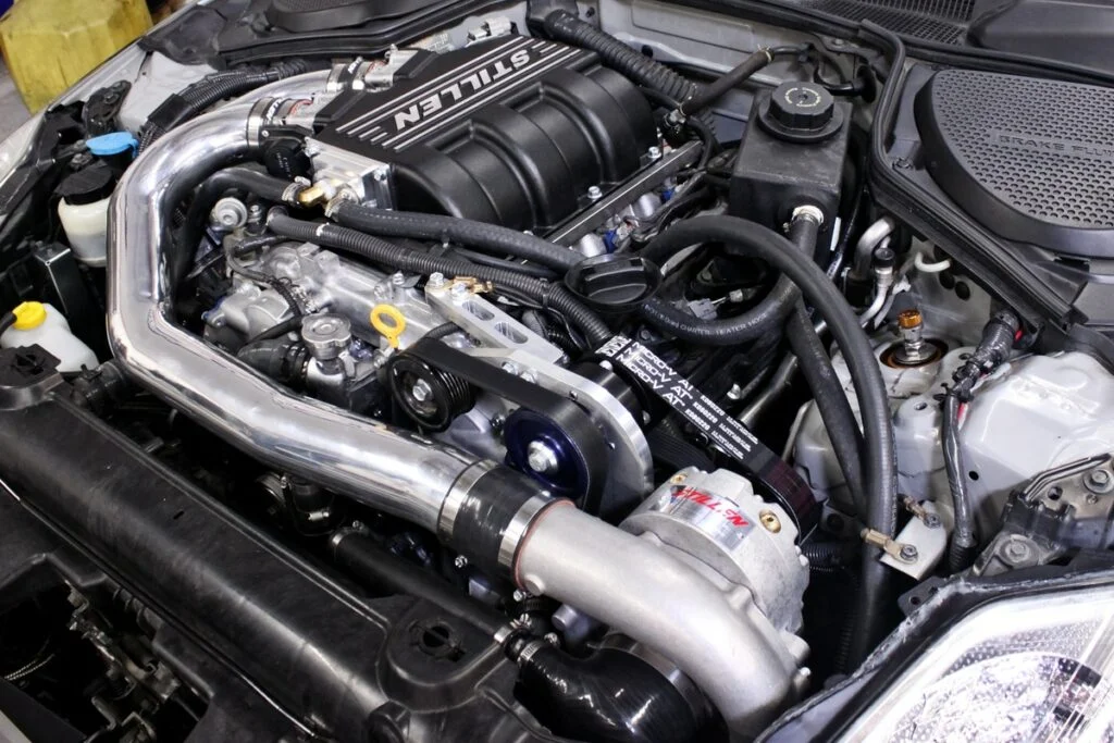 Stillen's Supercharger Kit for dual throttle body VQ35HR Nissan 350Z