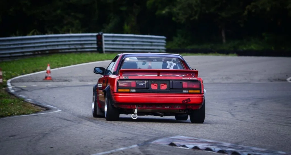 Toyota MR2's mid-engine layout is known for snap oversteer