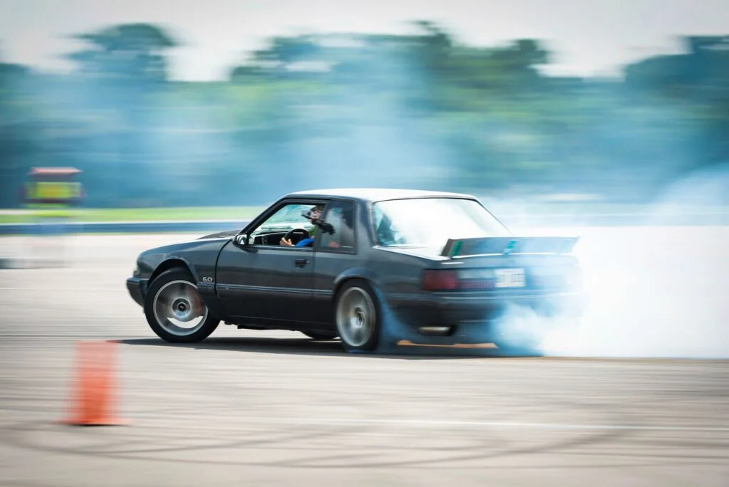 Ford Fox Body Mustang drifting