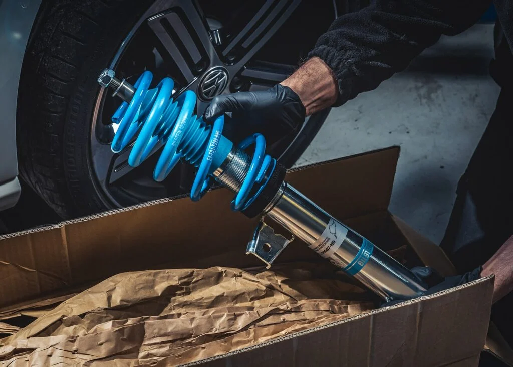 A Bilstein coilover unit