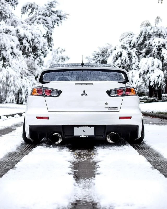 Mitsubishi Evo X exhaust upgrade. Photo: https://www.instagram.com/nourwayy/