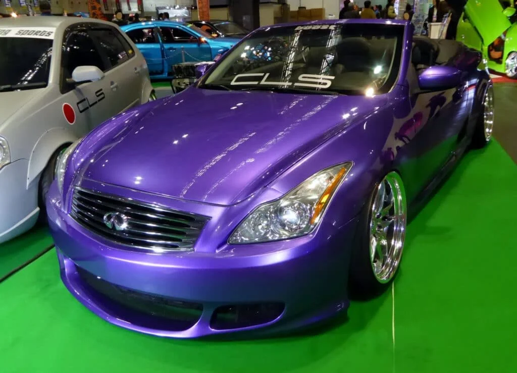 Modified Infiniti G37 Sport convertible