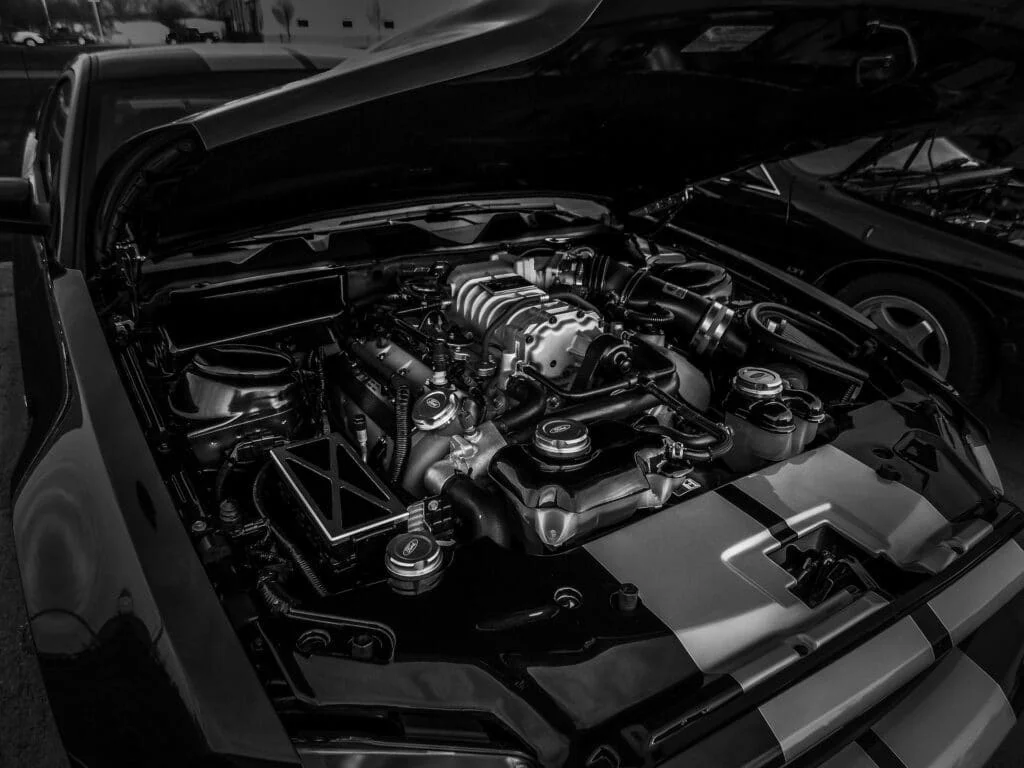 Supercharged Mustang