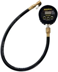 AutoMeter Digital tire pressure gauge for racing use