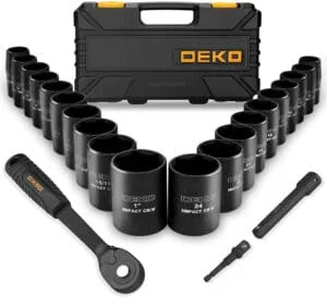 DEKOPRO 23 Piece ratchet set