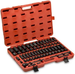 Neiko 65 piece impact socket set