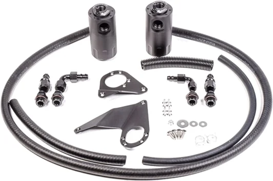 Radium Engineering dual catch can kit for Evo X