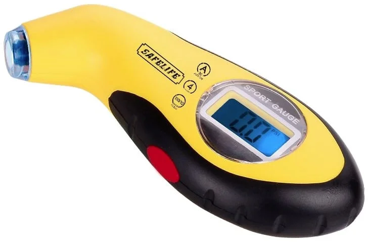 SafeLife digital tire meter and sport gauge