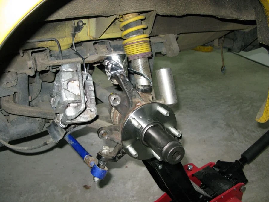 Honda S2000 rear wheel bearing replacement