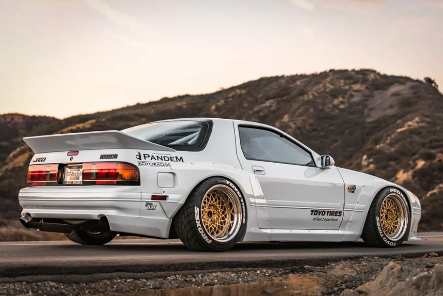 Pandem's Mazda FC RX7 turbo tuner car