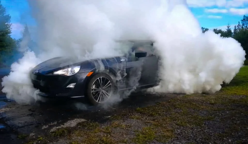 Scion FRS burnout