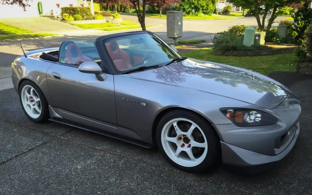 Honda S2000 with SSR Type-C Rims