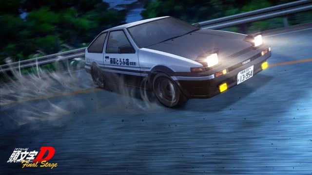 Initial D Japanese car manga