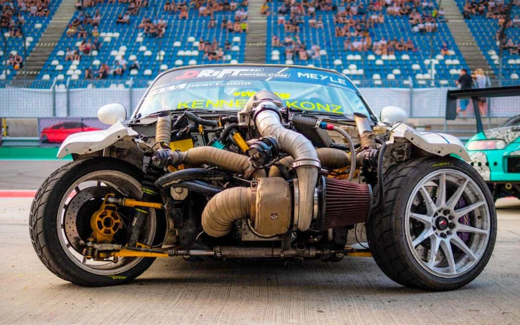 LSX turbo swapped Mazda Miata drift car