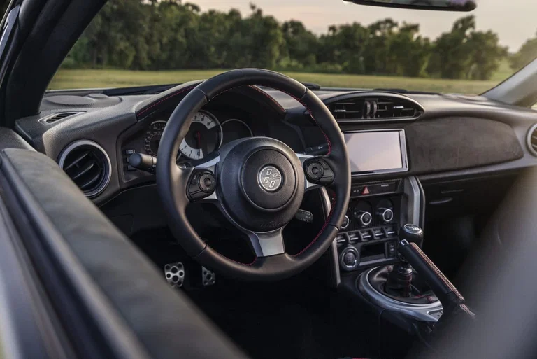 Toyota 86 TRD special-edition interior