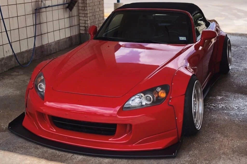 Battleaero front splitter for the Honda S2K