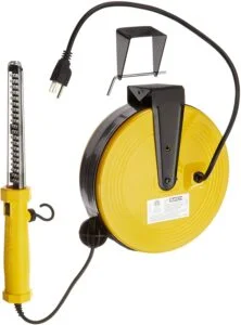 Bayco corded work light with reel