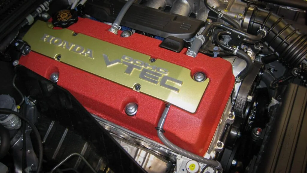 Performance modified Honda S2000 engine
