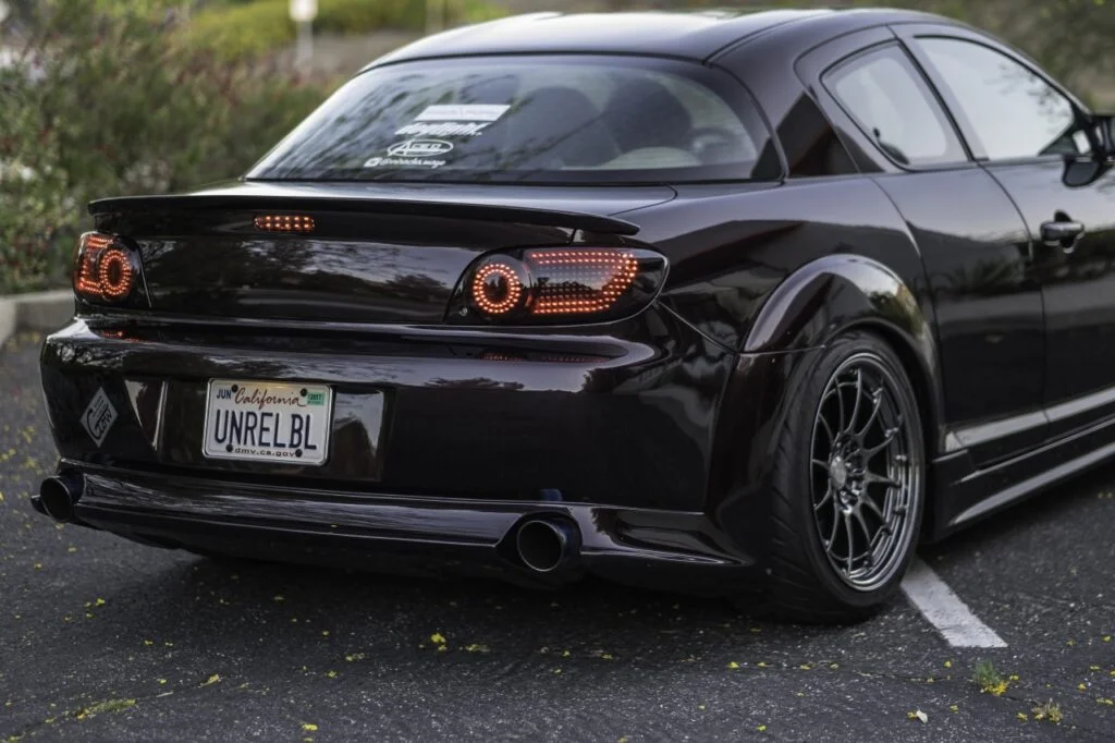 Mazda RX8 with Dual Exhausts