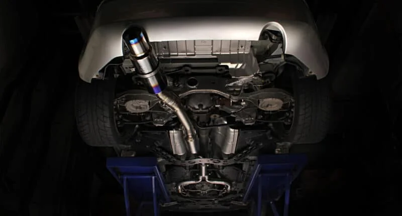 Tomei y pipe exhaust for Nissan 350z