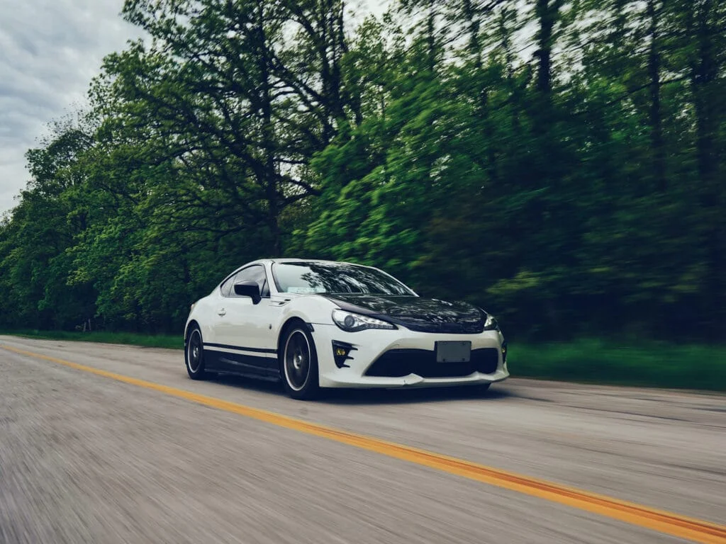 A supercharged Subaru BRZ