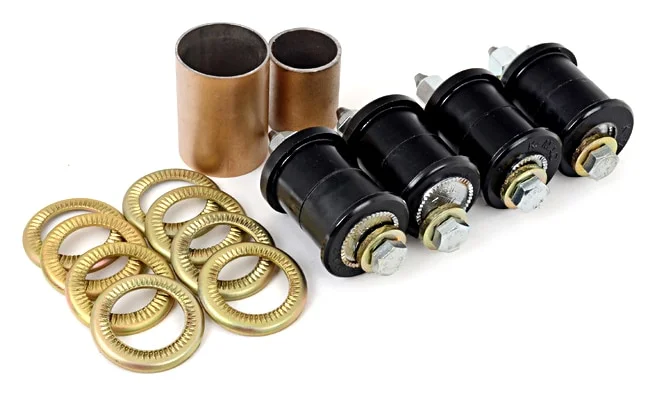 Adjustable camber bushings