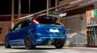 Ford Focus ST with cat back exhaust system