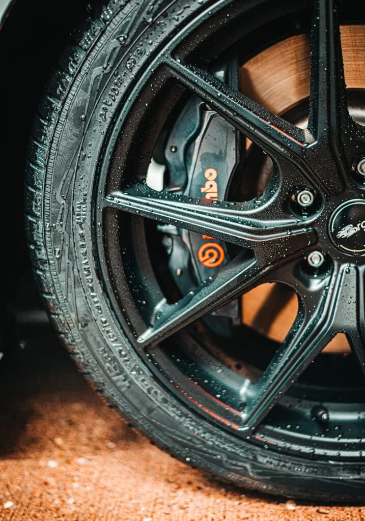 Brembo big brake kit installed on a car